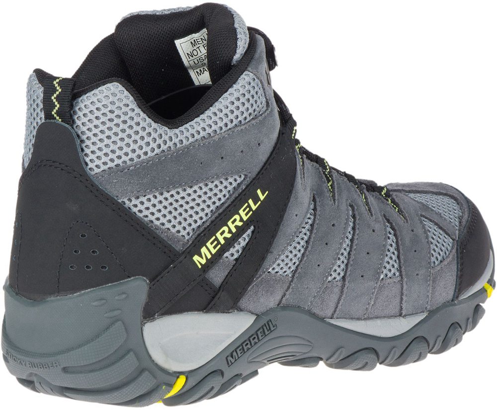 Merrell Støvler Herre - Accentor 2 Mid Ventilator - Grå - EZB326715